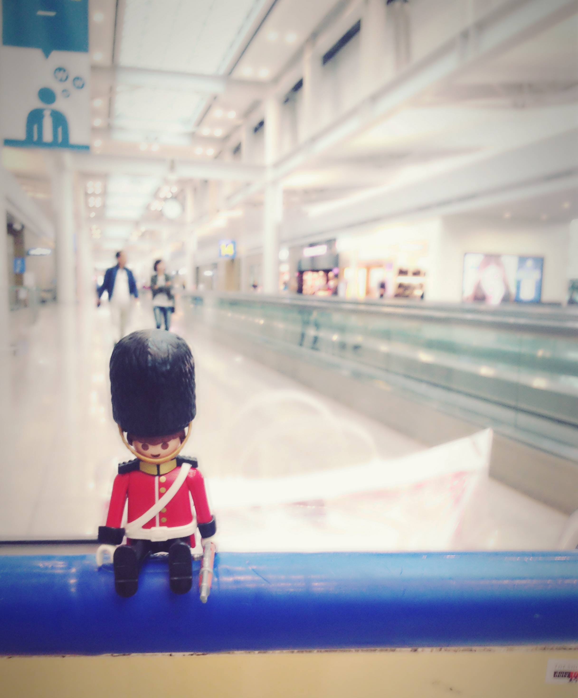 Airport shot on my first UK working holiday day