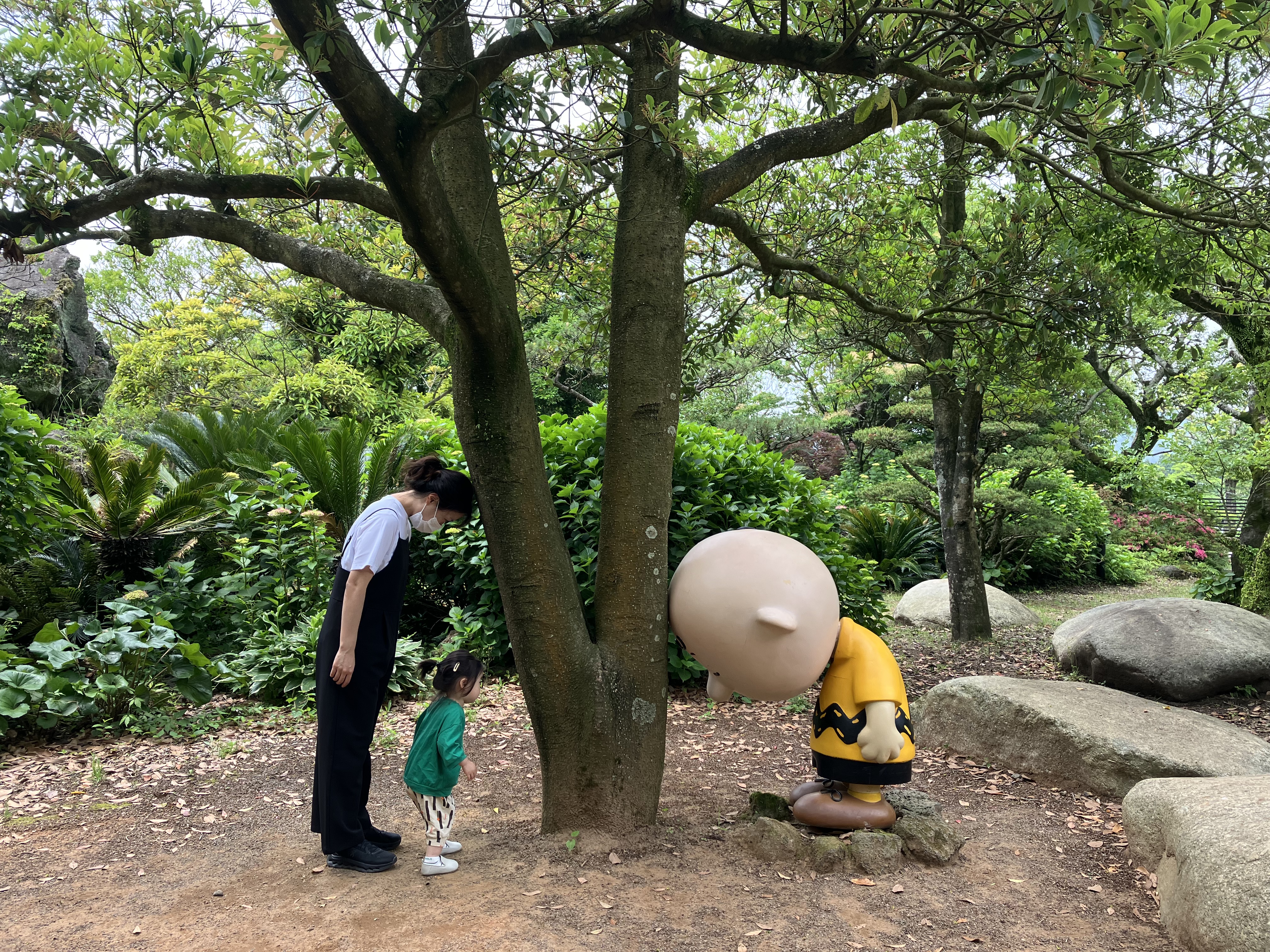 With my niece in Jeju